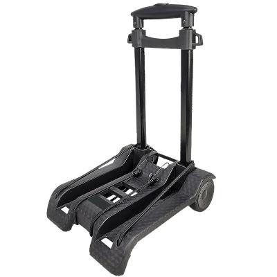 China Load Capacity 35kg Folding Hand Truck Trolley Cart Collapsible Shopping Cart Supermarket for sale