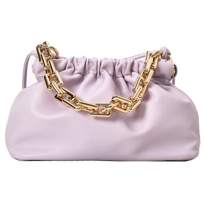 China 2021 high quality new fashion shoulder bag wholesale handbag chain messenger bag all-match crossbody lady's cloud bag for sale