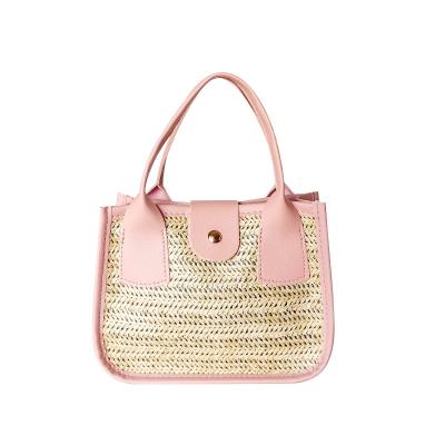 China High Quality 2021 Fashion Holiday Straw Bag Straw Armpit Bag Fashion Large Capacity Shoulder Bag Purse Handbags for sale