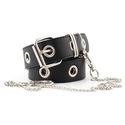 China Fashion.Casual Belt Customized Popular Exquisite Casual Large Ring Wide Belt Chain Belt Belt for sale