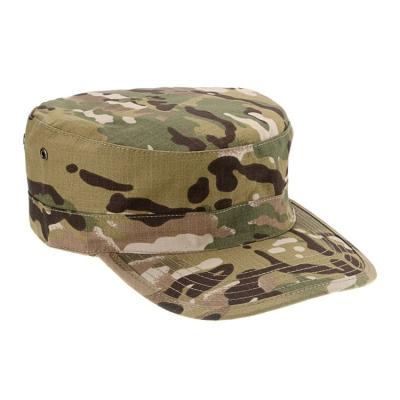 China Soft And Comfortable Flat Cap Army Camouflage Hat Military Cap Leisure Custom Tactical Hat for sale