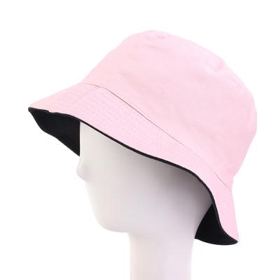 China Sunshade Wholesale Sun Hat Reversible 100% Cotton Packable Bucket Hat Hunting Summer Travel Bucket Hat Cap for sale