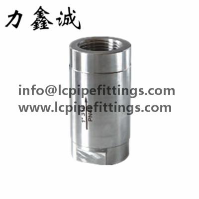 China Válvula de control vertical de la primavera del acero inoxidable 1pc 800PSI/PN40 1/4