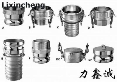 China Encaixes de tubulação de aço inoxidável 304 316 DE AÇO INOXIDÁVEL de acoplamento rápidos à venda