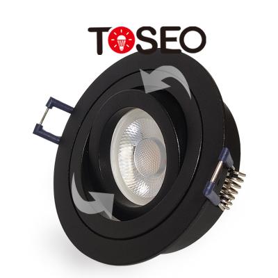 China Modern High Quality Best Selling Die-Cast Aluminum Angle Adjustable Spotlight GU10 LED Recessed Downlight for sale