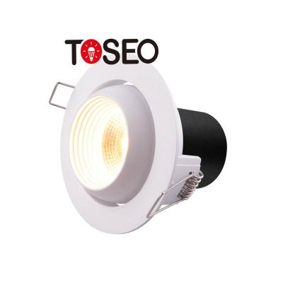 China Modern Led Downlight Dimmable Recessed 5W Die-Casting Indoor Alu Front Replace Bulb Downlight Ip 20 Spotlight for sale