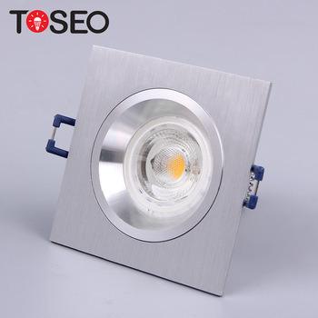 China Modern Down Light Manufacturers Led Cob Square 5w Mr16 Spot Light High Quality Aluminum Surface Mounted Down Light for sale