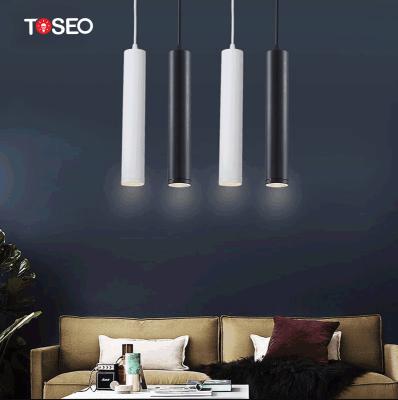 China EUROPEAN TOSEO Top Quality Surface Mounted Light Led GU10 Linear Ceiling Chandelier Pendant Downlights 7watt for sale