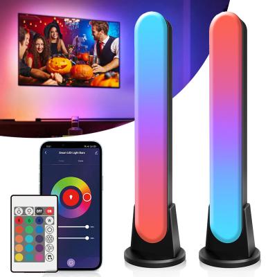 China Modern Smart Ambient Light Portable Night Lamp Portable Lamp Ambient Light Portable Music RGB LED Light RGB LED Home Decor Office Room Computer Room Desk Lamp for sale