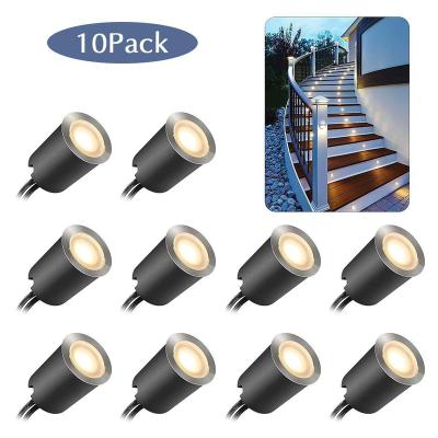 China IP67 Outdoor Waterproof Recessed Theme Park Stainless Steel LED Deck Light Kit for sale