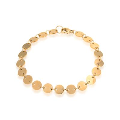 China SaYa CLASSIC New Product Unique Charm Stainless Steel Gold And Rose Gold Bracelet For Women for sale