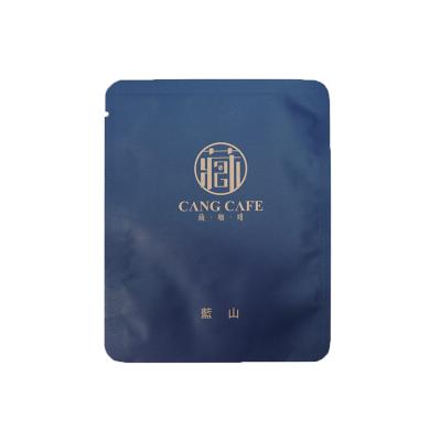 China Moisture Proof Custom Printed Moisture Proof Three Side Seal Bags For Drip Coffee for sale