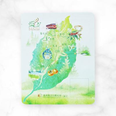 China Hot Selling Custom Moisture Proof Printing Plastic Packaging Three Side Seal Bags For Tea Bag for sale