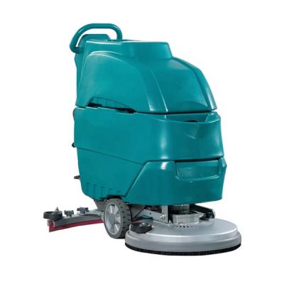 China Battery Powered Popular High End Hotels China Walk Behind Floor Scrub Machine for sale