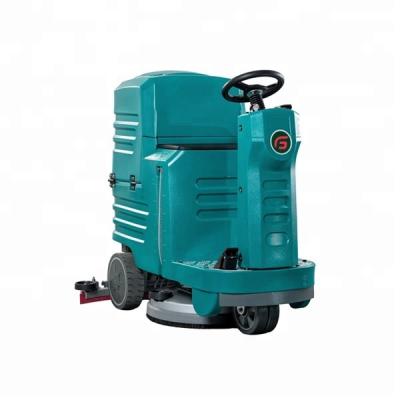 China Hotels China Battery Driven Mini Floor Washing Machine for sale