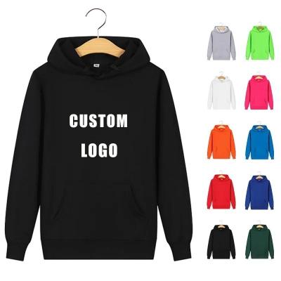 China Custom Round Neck Hoodie For Men And Women Cotton Street Wear Hoodie Sweatshirt for sale