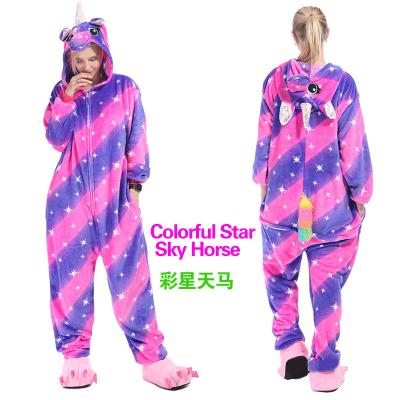 Cina Costumi per adulti con 20 disegni animati di animali Microfibra Flannel Vello Sleepwear Rompers in vendita