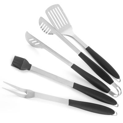 China Easily Cleaned BBQ Tool Kit Grill Accessories Stainless Steel Kitchen Cooking Sets for sale