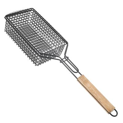 China Easily Cleaned Non-Stick Vegetable BBQ Fryer Basket Grill Basket BBQ Accessories for sale