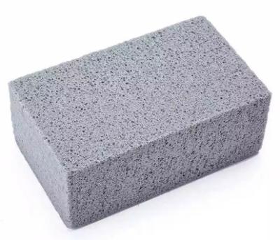 China Hot Sale Brick Block Heat Resistance Pumice Light Grill Griddle Cleaning Brick for sale