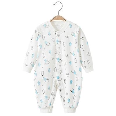 China 100% Cotton Wholesale Baby Long Sleeve Overalls Spring And Autumn Newborn Baby for sale