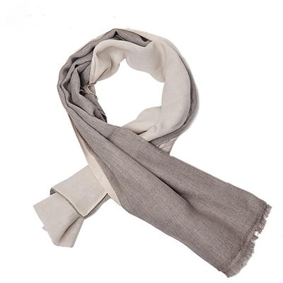 China Soft/Skin-Friendly/Sweat Absorption/Cotton Striped Winter Organic Colorful Neck Scarf Breathable Wholesale for sale