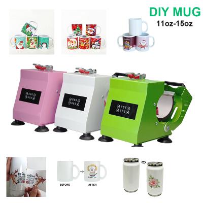 China High Efficiency Wholesale 11oz 15oz Sublimation Tumbler Cup Mug Heat Press Transfer Machine Sublimation Machine for sale