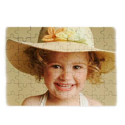 China 100% Eco-friendly Sublimation White Blank Size A4 A5 Jigsaw Paper Puzzles for sale