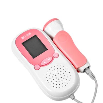 China Portable Plastic Doppler Monitor Baby Fetal Heart Rate Doppler Fetal Heart Rate for sale