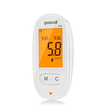 China Measuring Blood Sugar Pain Blood Glucose Cholesterol Triglycerides Low Dose Needleless Blood Glucose Meter Without Blood for sale