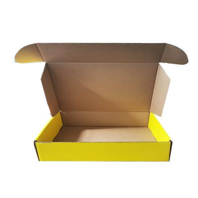 China Recyclable Custom Printed Packaging Corrugated Boxes Black Aircraft Boxes Small Shipping Boxes for sale