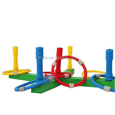 China custom design color rubber garden kids foam ring toss game soft outdoor toys outdoor toys for sale