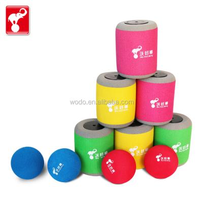 China OEM sports toy factory nbr foam can outdoor bowling target for kids soft toy for sale