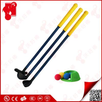 China OEM outdoor plastic foam toy factory nbr foam kids mini golf club toy golf set toy golf set for sale