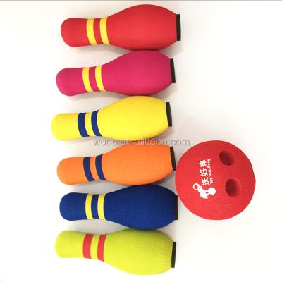 China Nbr Foam 2017 New Kids Foam Toddler Indoor Toy Set Colorful Plastic Bowling for sale