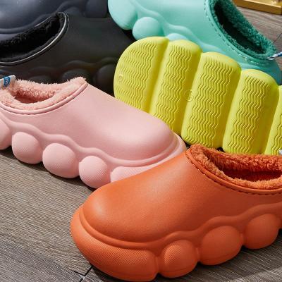 China 2022 Fashion Trend Cotton Slippers Spring Autumn Winter Slippers Cotton Men's and Women's Indoor Warm Home Slippers Winter Indoor Home Slippers for sale