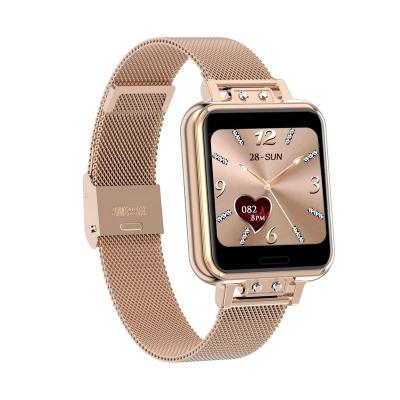 China Custom Touch Screen YiQunGo Metal Strap SmartWatch ZL13 Smart Watch for sale