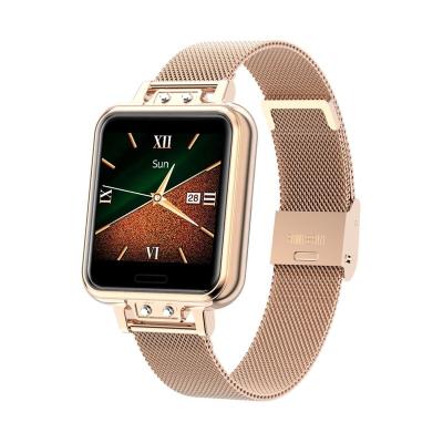 China ZL13 Touch Screen Smart Watch Women Color Rate Blood Pressure Monitor Push Health Female Wrist Band Smartwatch Heart Notification for sale