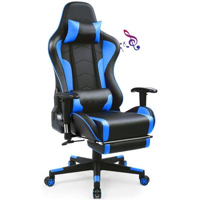 China Other OEM Lumbar Support Adult Ergonomic Adjustable Height LED PU Leather Chair RGB Racing Computer PC Gamer Gaming Chair For Sale for sale