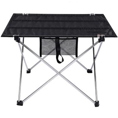 China Modern Portable Camping Table Beach Table Ultralight Aluminum Folding Camp For Outdoor Picnic Backpacking Hiking Camping for sale