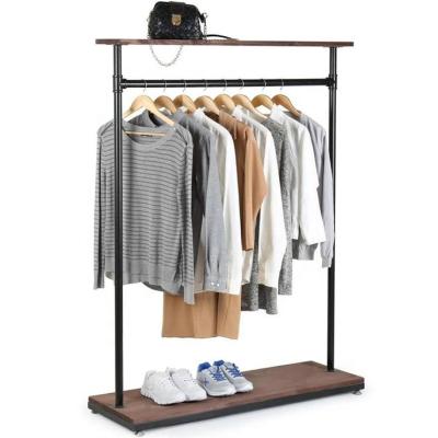 China Multifunctional Fashion Metal Garment Rack Rack Clothes Show Rack Organizer for sale