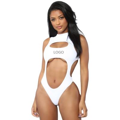 China 2021 Hot Sexy Women One Piece Bikini Holes Swimwear Women Swimwear Beach Wear Girl Swimsuit Breathable Swimwear Women Sexy One Piece Bikini for sale