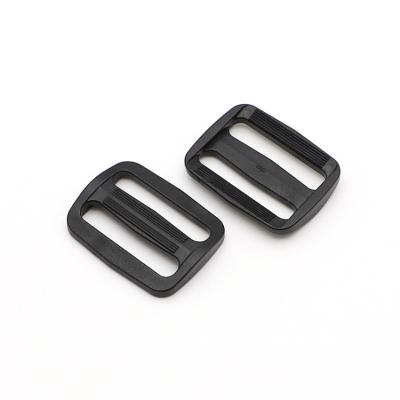 China Environmentally Friendly POM 38mm Plastic Bag Buckle Accessories Square Luggage Bag Adjustment Buckle for sale