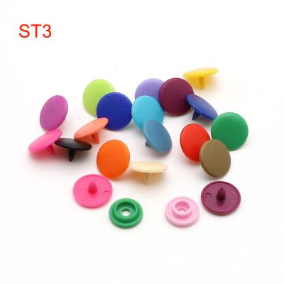 China ST3 Plastic Eco-friendly Snap Skirt Buckle Button for sale