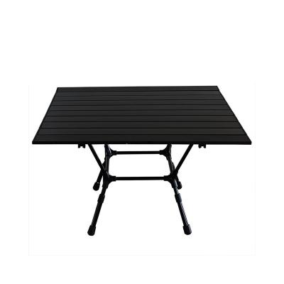 China Modern Outdoor Furniture Aluminum Lightweight Portable Camping Table Easy Folding Space Saving For Picnic Folding Table for sale