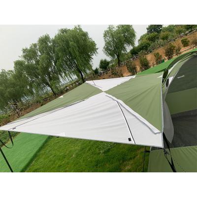 China Straight Tying Type Single Family Travel Outdoor Scale Variable 4 Person Count Tent Rainproof Construction Outside Tent for sale