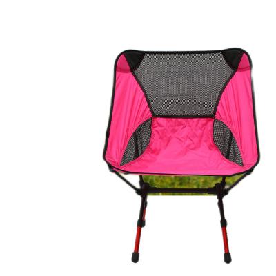 China Modern Custom Lightweight High Back 600D Oxford Aluminum Fabric + 7075 Aluminum Alloy Beach Times Ultralight Camping Chair for sale