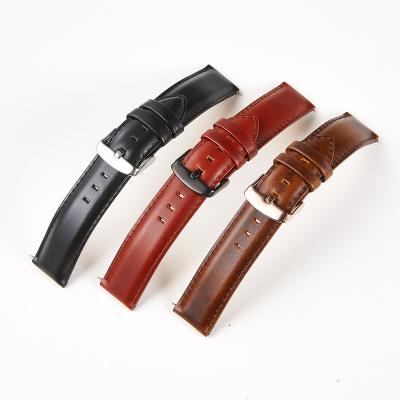 China Italian Prime True Layer Vintage DW Strap Leather Smart Leather Quick Disassembly Switch 22mm Raw Spot Strap Ear 18mm 20mm for sale