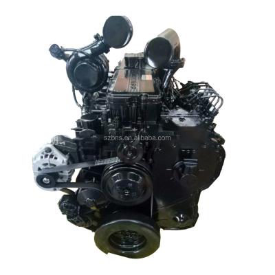 China Original Used CUMMINSs 375HP Heavy Truck Boat Generator Bus Construction Truck Engine 6LT 8.9L With Mechanical Pump For Sale for sale