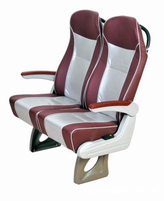 China High Quality Leather VIP Bus Passenger Seat With Footrest And Headrest for sale